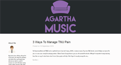 Desktop Screenshot of agartha-music.com