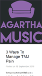 Mobile Screenshot of agartha-music.com